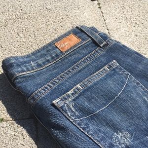 Paige Laurel Canyon Low Rise Bootcut Jeans